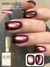 YICKYUE - 1PC 15Ml Berry Cat Eye gel nail polish, UV LED curing, long-acting fast drying nail art gel - ideal gift for women For Spring