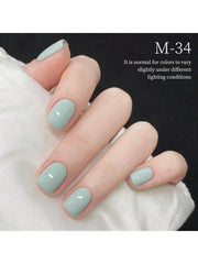 YICKYUE - 6pcs/Set 15ml Gel Nail Polish Set Fall Shine Finish Semi Permanent Glitter Sequins Nail Polish Set Kit Soak Off Uv Varnish Nail