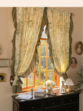 YICKYUE - American Retro French Pastoral Half Curtains, Blackout Curtains for Windows, Living Room, Bedroom, American