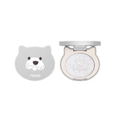 Yickyue New Animal Shape Mashed Potato Highlighter Matte Fine Flash Three-dimensional Brightening Nose Shadow Shadow Repair Tray