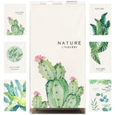 Breathable Cabinet Curtain Ins Style Short Curtains Washable Half Screen Green Leaf Removable Dustproof Kitchen Drapes