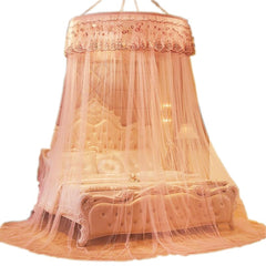 Ceiling Dome without Bracket Princess-Style Encrypted Mosquito Net Double Home 1.5/1.8 M Bed Ceiling-Free Installation