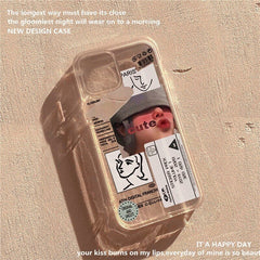 art painting phone case for iphone 13 11 pro max X XS MAX XR 6s 7 8 plus 12 mini se soft clear transparent shockproof tpu cover
