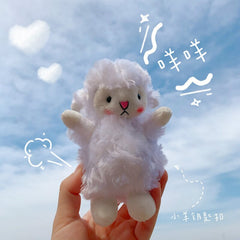 2022 New Doll Stuffed Toys Lamb Plush Pendant Keychain Children Girls Cute Backpack Pendant Fashion Decoration