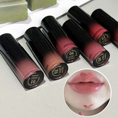 YICKYUE - Low Saturation Mirror Water Light Lip Gloss Mirror Russet Liquid Lipstick Moisturizing Lip Tint Nature Nude Lips Makeup Cosmetic