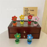 Japanese Kawaii Creative Flower Card Business Card Clip Cute Note Folder Photo Folder Student Dormitory Message Folder