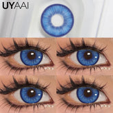 YICKYUE - Halloween Contact Lenses 1 Pair Purple Lenses Red Lenses Cosplay Colored Lenses Blue Lens Korea Lenses for Women Discount