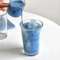 Blue Letter Cup