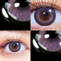 YICKYUE - 2Pcs/Pair starlight Series Colored Contact Lenses Eye Tricolor Contact Lenses moonlight Beautiful pupil Make up Contact Lens