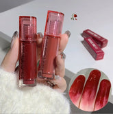 YICKYUE - Mirror Water Glossy Lip Glaze Crystal-frozen Glossy Clear Lip Gloss Black Tea Red Liquid Lipstick Doodle Lips Korean Makeup