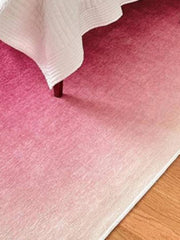 YICKYUE - Gradient Pink Art Carpet Luxurious Large-area Living Room Decoration Carpets Comfortable Refreshing Bedroom Rug Balcony Rugs 양탄자