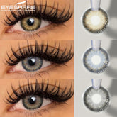 YICKYUE - Natural Eye Color Lens 1 Pair Colored Contact Lenses for Eyes Blue Lens Purple Gray Eye Lenses Green Lenses Color Lens