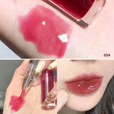 Yickyue 1pcs New Lipgloss Mirror Water Lip Gloss Lip Glaze Transparent Glass Lip Oil Liquid Lipstick Moisturizing Make Up 6 Colors