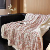 YICKYUE - 3D Sherpa Christmas Throw Blanket Fluffy Soft Stitch Winter blanket Fleece Flannel Plush Microfiber Bed blankets for Couch Sofa