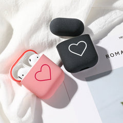 Case For Airpods Case Cute Love Heart Cases for Air Pods Cover Wireless Earphone Protective Case On Airpods 2 Airpods2 Airpods1