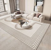 Modern Light Luxury Living Room Decorative Carpet Anti-slip Crystal Velvet Carpet Bedroom Bedside Rugs Lounge Rug Entry Door Mat