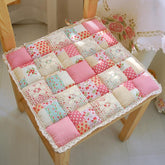 Yickyue 40X40cm Flower Style Square Cotton Seat Cushion Sofa Car Mat Home Kitchen Chair Sit Pad Mat Pillows Home Decor