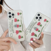 Smiley flower phone case for iphone 11 12 pro max mini xs max xr x 7 8 plus se shockproof cases cute original diy cover