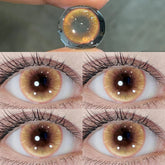 YICKYUE - 1 Pair Color Contact Lenses Pupils for Eyes Blue Lenses Pink Lenses Y2K Lenses Colored Pupils for Natural Cosplay
