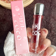 YICKYUE - Mirror Water Lipgloss Sexy Glitter Lip Gloss Korean Lips Makeup Tint Long Lasting Non-Stick Cup Liquid Lipstick for Women Girls