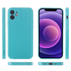 9 colors ins jane phone case silicone protective cover for iphone 12 mini 8 7 plus 11 pro max x xr xs max cool shell conque