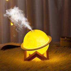 Starry Sky Night Light Children Projection Lamp USB Aroma Essential Oil Diffuser Ultrasonic Mist Humidificador for Kid Gifts