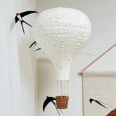 Handmade Kids Room Hanging Hot Air Balloon Nordic Style Children Bedroom Decoration Craft Wall Decor Photography Accessories