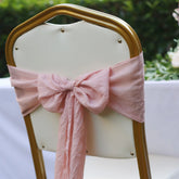 YICKYUE - 12PCS Wedding Chair Sashes Bow Knot Ribbon Tie Band for Party Hotel Event Banquet Birthday Graduations Engagements Chair Decor