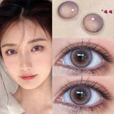 YICKYUE - Soft Contact Lenses For Eyes Degrees 2pc/pair Myopia Prescription Beauty Pupil Nature Colored Makeup New York Contact Lens