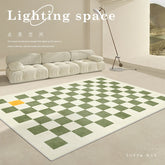 Plain Simple Living Room Sofa Coffee Table Carpet Minimalist Bedroom Bedside Carpets Home Kitchen Mat Machine Washable Bath Mats
