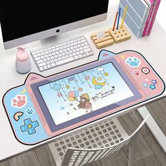 Cute Cat Ears Gaming Mouse Pad Mousepad Gamer Desk Mat Large Keyboard Pad Carpet Table Computer Surface For Accessories New