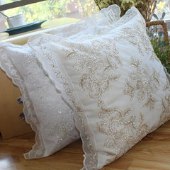 YICKYUE - Decorative cushions lace pillowcase ornamental pillows for living room Decorative pillowcase for sofa pillow home decor