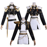 YICKYUE Black Golden Rumi Zoey Mira Cosplay , Costume Wig Women Suit Halloween Party Role Playing Outfit