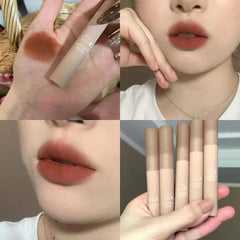 Yickyue 12 Shades Lip Gloss Velvet Matte Liquid Lipstick Waterproof Lip Gloss Long Lasting Sexy Women Lip Tint Makeup Cosmetics TSLM1