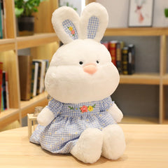 50/65cm Cute Fat Rabbit with Skirt Plush Toy Cartoon Animal Bunny Plush Doll Soft Filled Baby Children Appease Birthday Gifts
