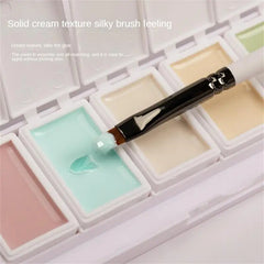 Yickyue New 6 Colors Nail Solid Glue Set Japanese Light Therapy Cream Summer Pudding Gel Nail Polish Palette Nail Salon Jelly Nail Gel