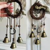 YICKYUE - 1pc home decor pendant vintage bell decoration vintage key bell suitable for hobbyist for home decor door knob charm