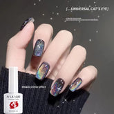 Elano All-match Rainbow Cat Eye Nail Polish Soak Off Magnetic Laser Nail Varnish Nail Art Lacquer Semi Permanent Led UV Gel