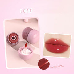 Yickyue Novo Cute Pine Cone Mirror Lip Gloss Waterproof Lasting Lip Glaze Chain Rabbit Whitening Matte Lipstick Korea Makeup Cosmetics
