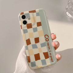Great Chessboard cool phone case for iphone 7 x xs max x r 8 plus 12 mini 11 pro max cute shell funda conque cover