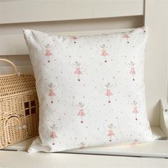 YICKYUE - Home Decoration Bedroom Pillow Cartoon Ballet Cute Mouse Pattern Pillow Cushion Bed Sofa Car Children's Room Pillowcase
