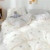 Bedding Set 2 Bedrooms Sheet Duvet Cover Linens Bedspread Euro Nordic 150 Cute 150x200 220 × 240 Floral King Luxury 160x200