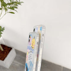 Zoo rabbit bear cartoon phone case for iphone 12 mini 11 pro max 7 8 plus xsmax xr x cute animal silicone cover capa shell