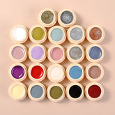 22 Colors Japanese Canned Solid Cream Gel Nail Polish Nail Art Semi-permanent Varnish Hybrid DIY Painting UV Gel Phototherapy
