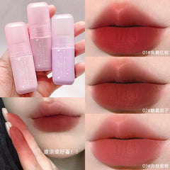 YICKYUE New Lip Glaze Mirror Water Velvet Tik Yin Student Affordable Lipstick Cosmetics Lip Makeup Long-lasting Makeup