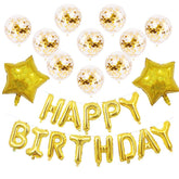 Detritus Balloon Theme Baby Party Decorations Set Boy Girls Birthday Shower Children's Day Gift