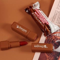 Hengfang Chocolate Lipstick Matte Moisturizing Delicate Silky Easy-to-color Nude Makeup Natural Lasting Lip Makeup
