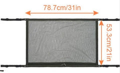 Portable Car Ceiling Storage Net Pocket Roof Interior Cargo Net Bag Car Trunk Storage Pouch Sundries Storage Organizer