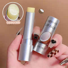 Yickyue Coconut Milk Transparent Lip Balm Lipstick Base Not Greasy Lip Oil Moisturizing Clear Lipgloss Long Lasting Hydrating Lip Care