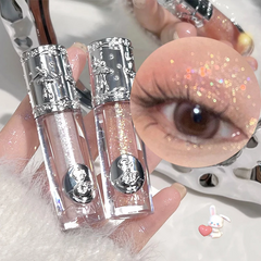 YICKYUE - 5 Color Glitter Liquid Eyeshadow Waterproof Pearlescent Shiny Eye Shadow Highlighter Sequins Lying Silkworm Makeup Cosmetic